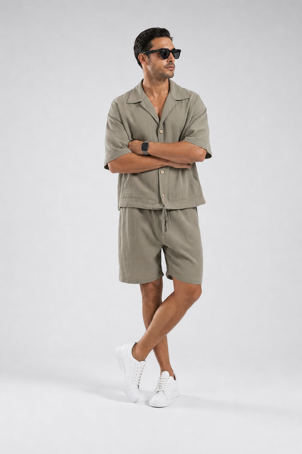 KANGURU CEPLİ VİZON HAKİ SUMMER FİT