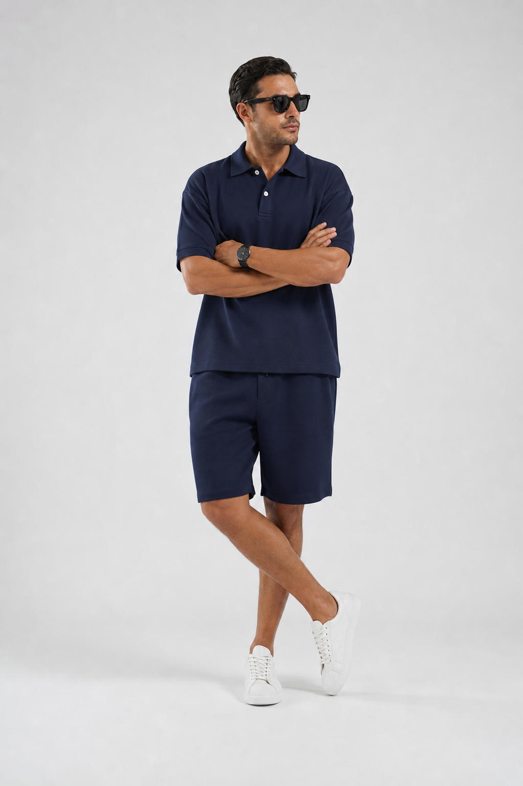 LARİNS GREEN SUMMER FİT MAVİ SET