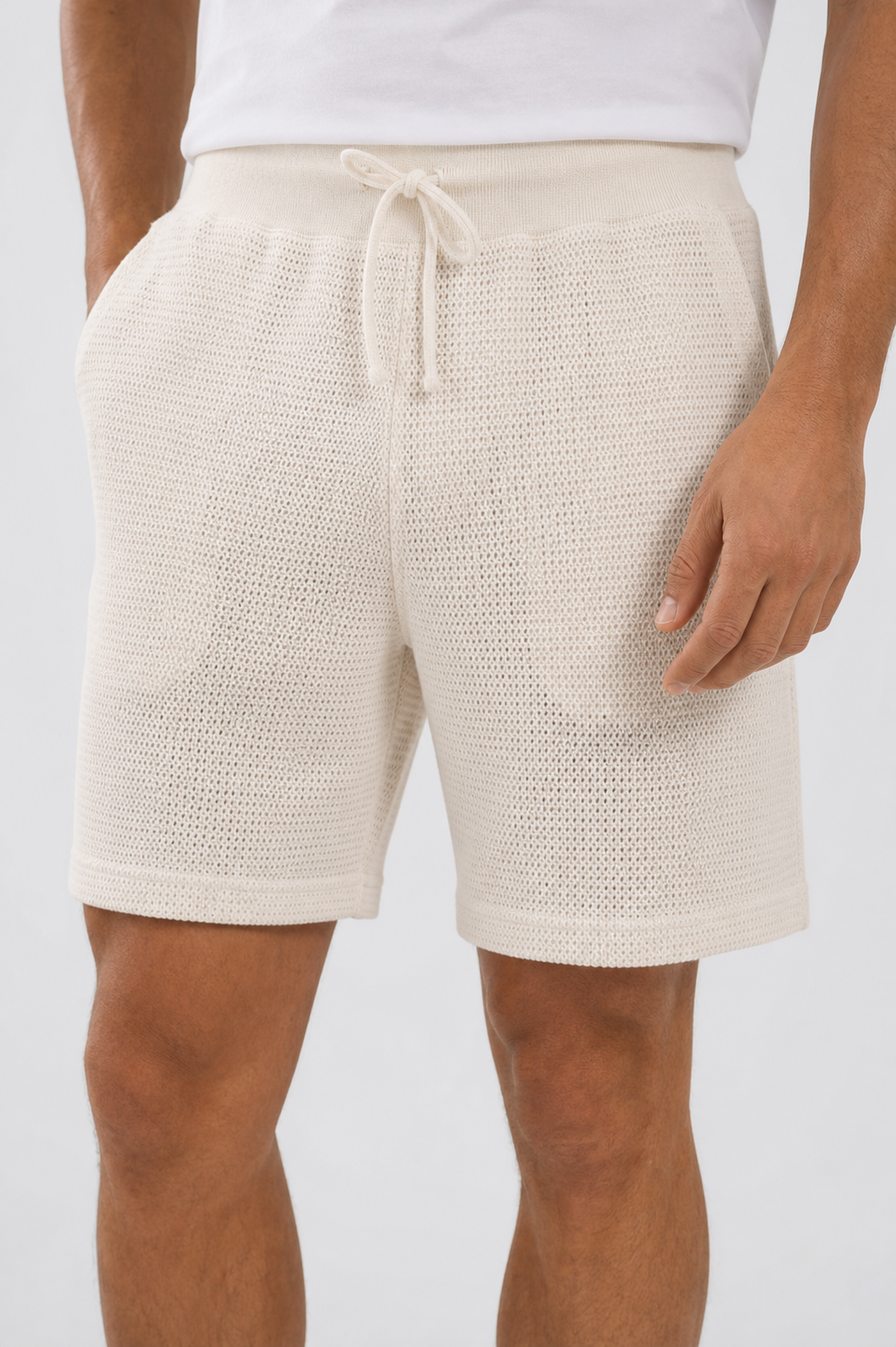 EKRU RELAX ŞORT SUMMER FİT S26
