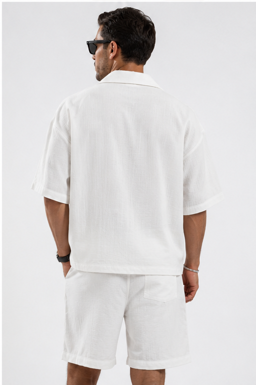 KANGURU CEPLİ WHİTE SUMMER FİT - TAKIM